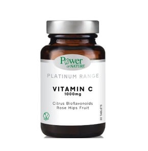 Power of Nature Platinum Range Vitamin C 1000mg-Συ