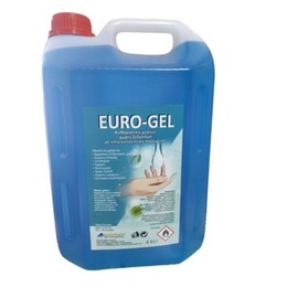 Euro-Gel Αντισηπτικό Καθαριστικό Χεριών 4lt