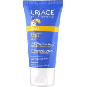 Uriage Bebe Baby 1st Mineral Cream SPF 50+, 50ml