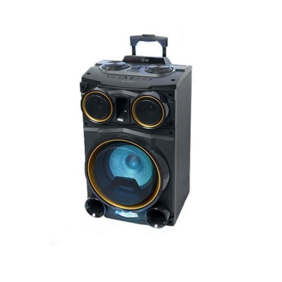 Party Box Bluetooth-FM-MP3-USB With Microphone M-1