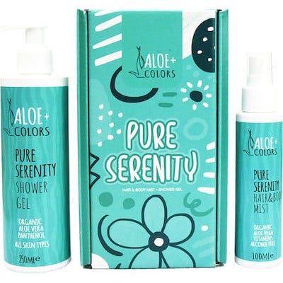 ALOE+ COLORS Pure Serenity Hair & Body Mist 100ml & Pure Serenity Shower Gel 250ml