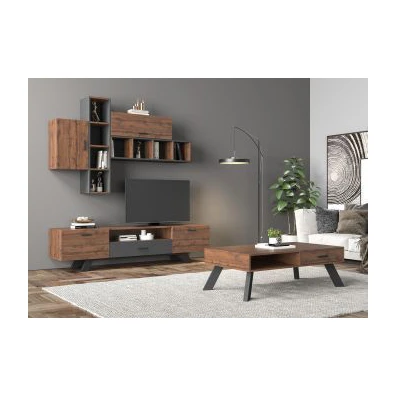 Living Room Complex 225x45x48cm Melamine No28 New 
