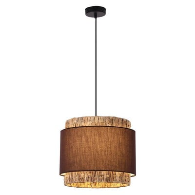 Pendant Light Riviera 1xE27 Brown