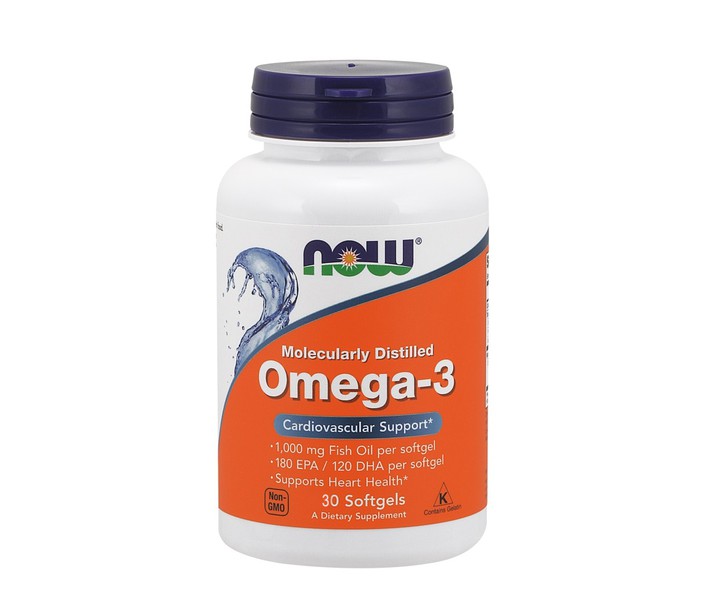NOW OMEGA-3 (180 EPA/120DHA) 30SOFTGELS