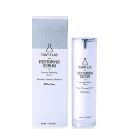 YOUTH LAB. Restoring Serum All Skin Types 30ml, Ορός εντατικής αναδόμησης με αντιρυτιδική και συσφιγκτική δράση, που ενισχύει τη φωτεινότητα της επιδερμίδας