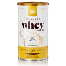 Solgar Whey to Go Protein Powder Unflavoured - ΦΥΣΙΚΗ ΓΕΥΣΗ, 377gr