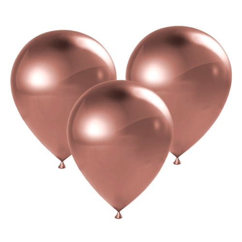 Balon chrome pink 12kom 23cm