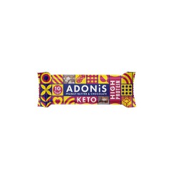Adonis Keto High Protein Μπάρα Mε Γεύση Φυστικοβούτυρο & Σοκολάτα 45gr