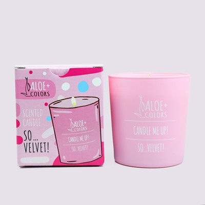 Aloe+ Colors Scented Soy Candle So...Velvet 220gr