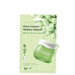 FRUDIA Green Grape Pore Control Mask Υφασμάτινη Μάσκα με Εκχύλισμα Πράσινου Σταφυλιού για Ρύθμιση & Λείανση των Πόρων, 20ml