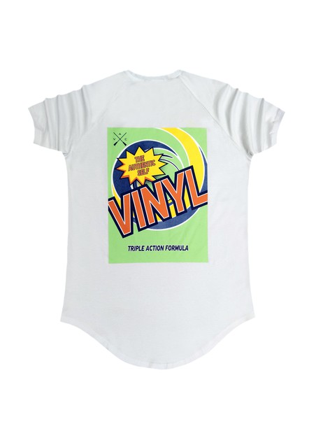 Vinyl art clothing white authentic self t-shirt