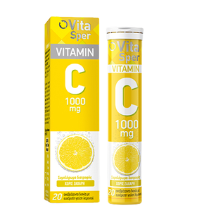 Vitasper Vitamin C 1000mg-Συμπλήρωμα Διατροφής με 