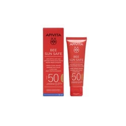 Apivita Bee Sun Safe Anti-Spot & Anti-Age Defense Tinted Face Cream SPF50 50ml