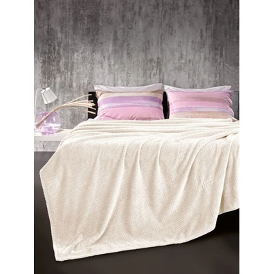 Σετ 2τμχ Κουβέρτα Rombus Ecru 220x240 guy Laroche 