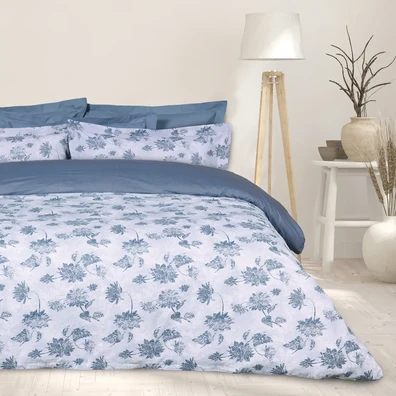 Das Home σετ Σεντονια King Happy 9672 Blue, Grey 2