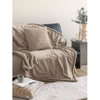 Διακοσμητική Μαξιλαροθήκη Home Décor 45x45 flo Bei