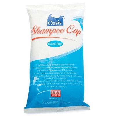 OASSIS Shampoo Cap Σκούφος Λουσίματος Με Σαμπουάν Και Μαλακτικό x1