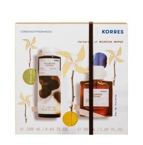 Korres Set Mountain Pepper Eau de Toilette, 50ml &