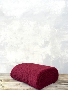 Κουβέρτα Manta - Wine Red