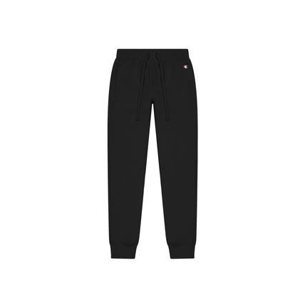 Champion Women Rib Cuff Pants (116605)-BLACK