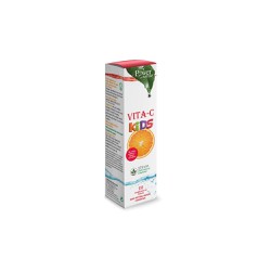 Power Health Vita–C Kids Συμπλήρωμα Διατροφής Με Βιταμίνη C Για Παιδιά Με Stevia 20 αναβράζοντα δισκία
