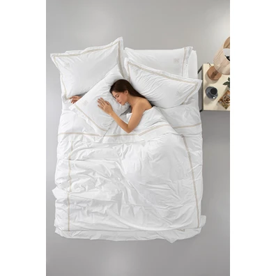 Σετ 4τμχ Σεντόνια Nice White-Beige 270x280 guy Lar