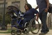 Wheelchair stroller mom fox2 youtube
