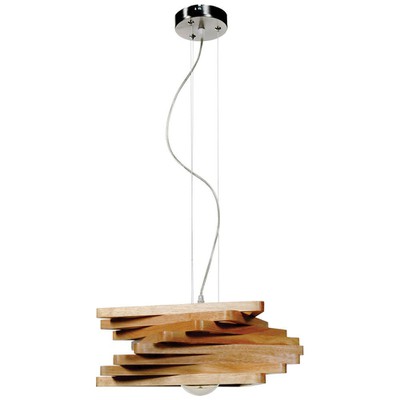 Pendant Light 1 Light Wooden Ladder Ε27