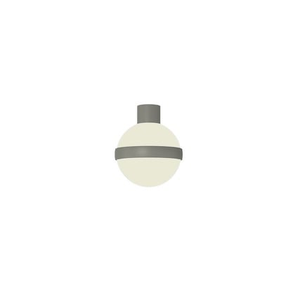 Ceiling Light Sphere Grey Opal Led 3000K 8W