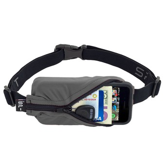 Ζώνη Running Spibelt Original, Ανθρακί/ Μαύρο Φερμ