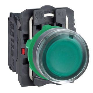 Illuminated Button Green F22 24V HARMONY XB5AW33B5