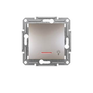 Asfora Button with Indicator Lamp Bronze EPH180016