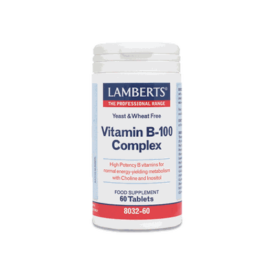 LAMBERTS Vitamin B-100 Complex 60tabs