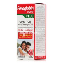 Vitabiotics Feroglobin Liquid Plus - Σίδηρος με Γεύση Μέλι-Πορτοκάλι, 200ml