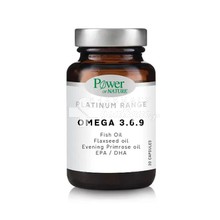 Power Health Platinum Omega 3.6.9 - Καρδιά / Κυκλοφορικό, 30 caps