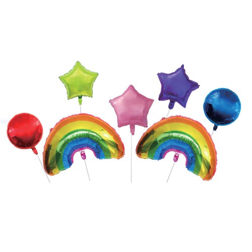 Balon Folije Rainbow 7 Kom