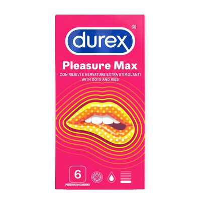 Durex - Pleasuremax - 6 προφυλακτικά