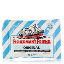 Fisherman's Friend Original (χωρίς ζάχαρη) - Μινθόλη & Ευκάλυπτο, 25gr