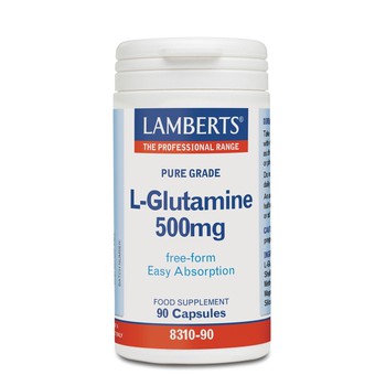 LAMBERTS L-GLUTAMINE 500MG 90CAPS