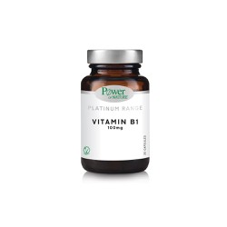 Power Health Platinum Range Vitamin B1 100mg Συμπλήρωμα Διατροφής 30 κάψουλες
