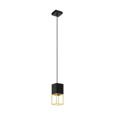 Pendant Light Montebaldo Black/Gold 4.5W 3000K 345