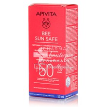 Apivita Bee Sun Safe Dry Touch Invisible Face Fluid SPF50 - Λεπτόρρευστη Κρέμα Προσώπου, 50ml