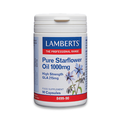 Lamberts Pure Starflower Oil 1000mg 90Caps