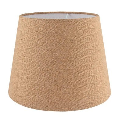 Lampshade E14-E27 (29-40d-30h) Herringbone Knit Be