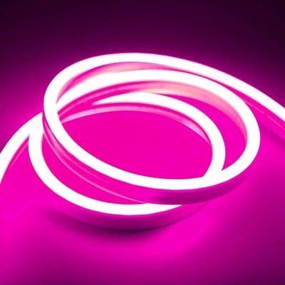 Led Strip Neon Flex 12w/m 24v Purple TΩRA Side Lig