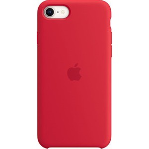 Apple Silicone Case iPhone SE 2022/2020/8/7 Red