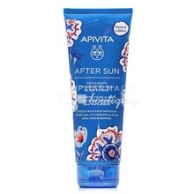 Apivita After Sun Cool & Sooth Face & Body Gel Cream - Δροσιστική Κρέμα Gel για Πρόσωπο & Σώμα με Σύκο, Αλόη & Πρόπολη, 200ml
