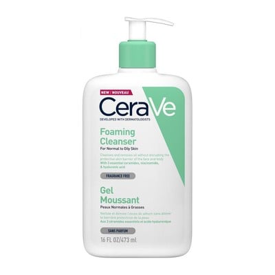 CeraVe Foaming Cleanser Gel Καθαρισμού για Κανονικ