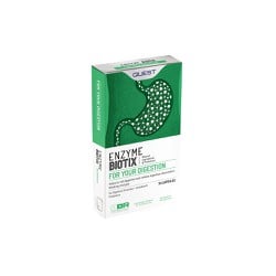 Quest Enzymebiotix Συμπλήρωμα Διατροφής Με 6 Πεπτικά Ένζυμα & Προβιοτικά 30 κάψουλες