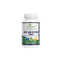 Natural Vitamins Joint and Arthritis Formula Συμπλήρωμα Διατροφής Για Τους Πόνους Των Αρθρώσεων 120 κάψουλες